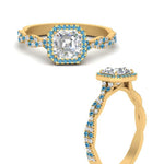 Load image into Gallery viewer, infinity-asscher-cut-halo-blue-toapz-engagement-ring-in-yellow-gold-FD9126ASRGICBLTOANGLE3-NL-YG?v=1757924729

