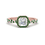 Load image into Gallery viewer, infinity-asscher-cut-halo-emerald-engagement-ring-in-rose-gold-FD9126ASRGEMGR-NL-RG_e51f8615-a07d-4686-9ba9-a46b5958d725?v=1757924881

