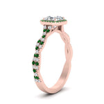 Load image into Gallery viewer, infinity-asscher-cut-halo-emerald-engagement-ring-in-rose-gold-FD9126ASRGEMGRANGLE2-NL-RG_b46f4422-3cfe-4735-9dcb-80c4b92f096c?v=1757924881
