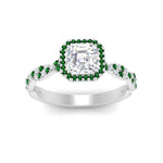Load image into Gallery viewer, infinity-asscher-cut-halo-emerald-engagement-ring-in-white-gold-FD9126ASRGEMGRANGLE5-NL-WG_390b206d-d5c3-4154-9b18-dc08c5b8fd95?v=1757924881

