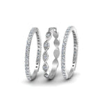 Load image into Gallery viewer, infinity-beautiful-diamond-band-for-women-in-14K-white-gold-FD8054B-NL-WG.jpg
