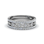 Load image into Gallery viewer, infinity-beautiful-diamond-band-for-women-in-950-Platinum-FD8054B-NL-WG.jpg
