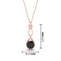 Thumbnail 78 - Infinity Solitaire Pendant