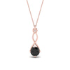 Load image into Gallery viewer, Infinity Solitaire Pendant