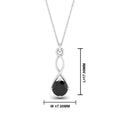 Thumbnail 82 - Infinity Solitaire Pendant
