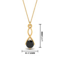 Thumbnail 86 - Infinity Solitaire Pendant