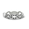 Load image into Gallery viewer, Infinity Diamond Twist Wedding Band