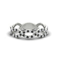 Thumbnail 55 - Infinity Diamond Twist Wedding Band