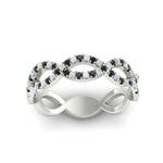 Load image into Gallery viewer, Infinity Diamond Twist Wedding Band
