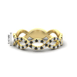 Load image into Gallery viewer, Infinity Diamond Twist Wedding Band
