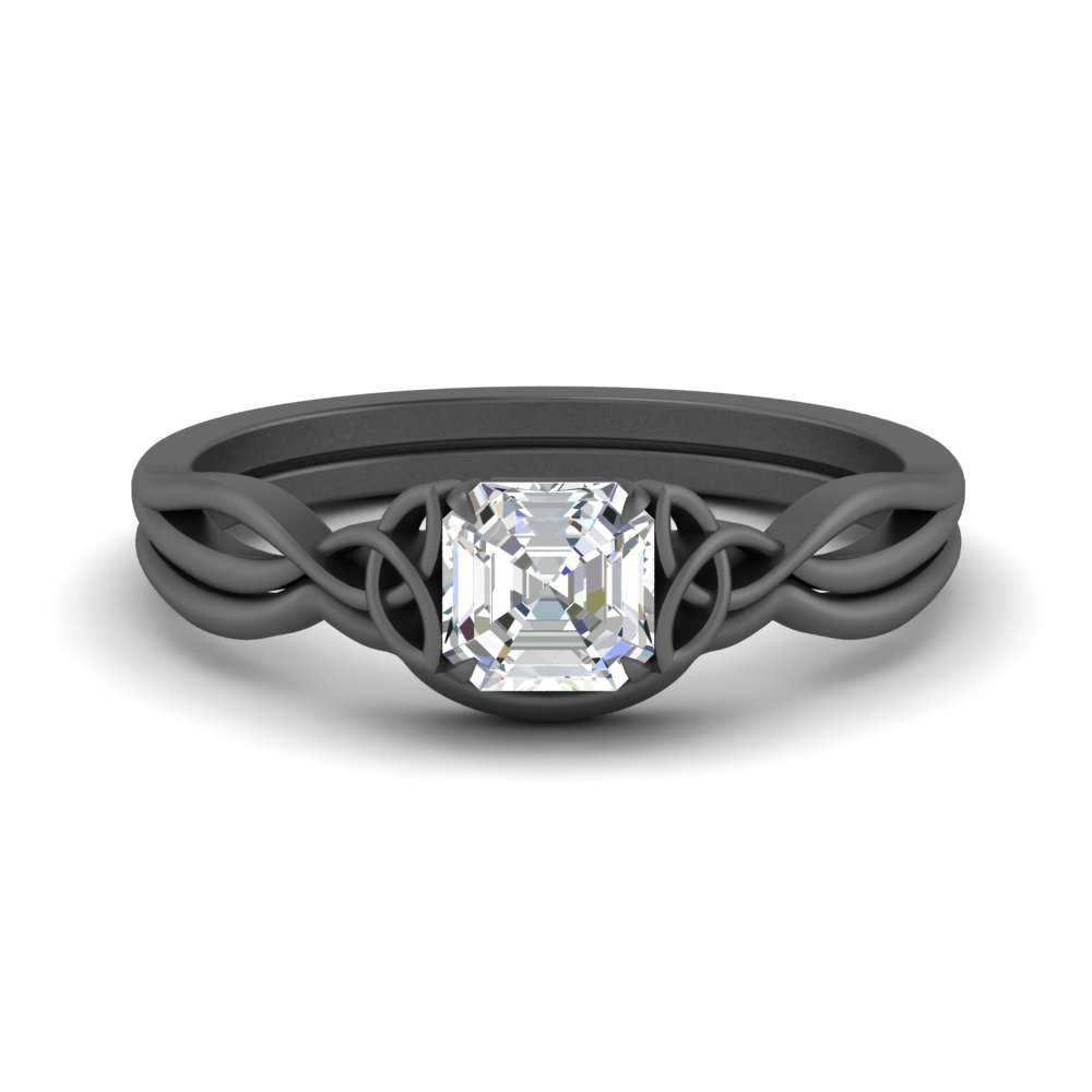 infinity-celtic-asscher-cut-solitaire-wedding-set-in-black-gold-FD9286AS-NL-BG-B1?v=1755772230