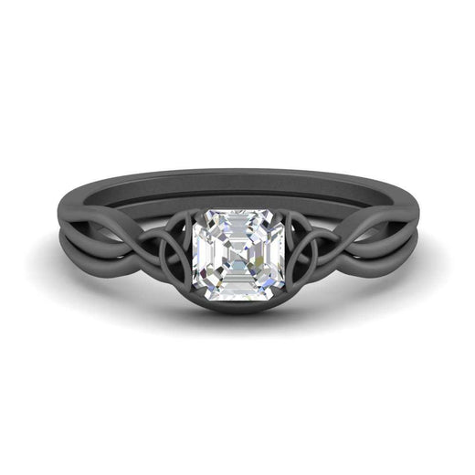 infinity-celtic-asscher-cut-solitaire-wedding-set-in-black-gold-FD9286AS-NL-BG-B1?v=1755772230
