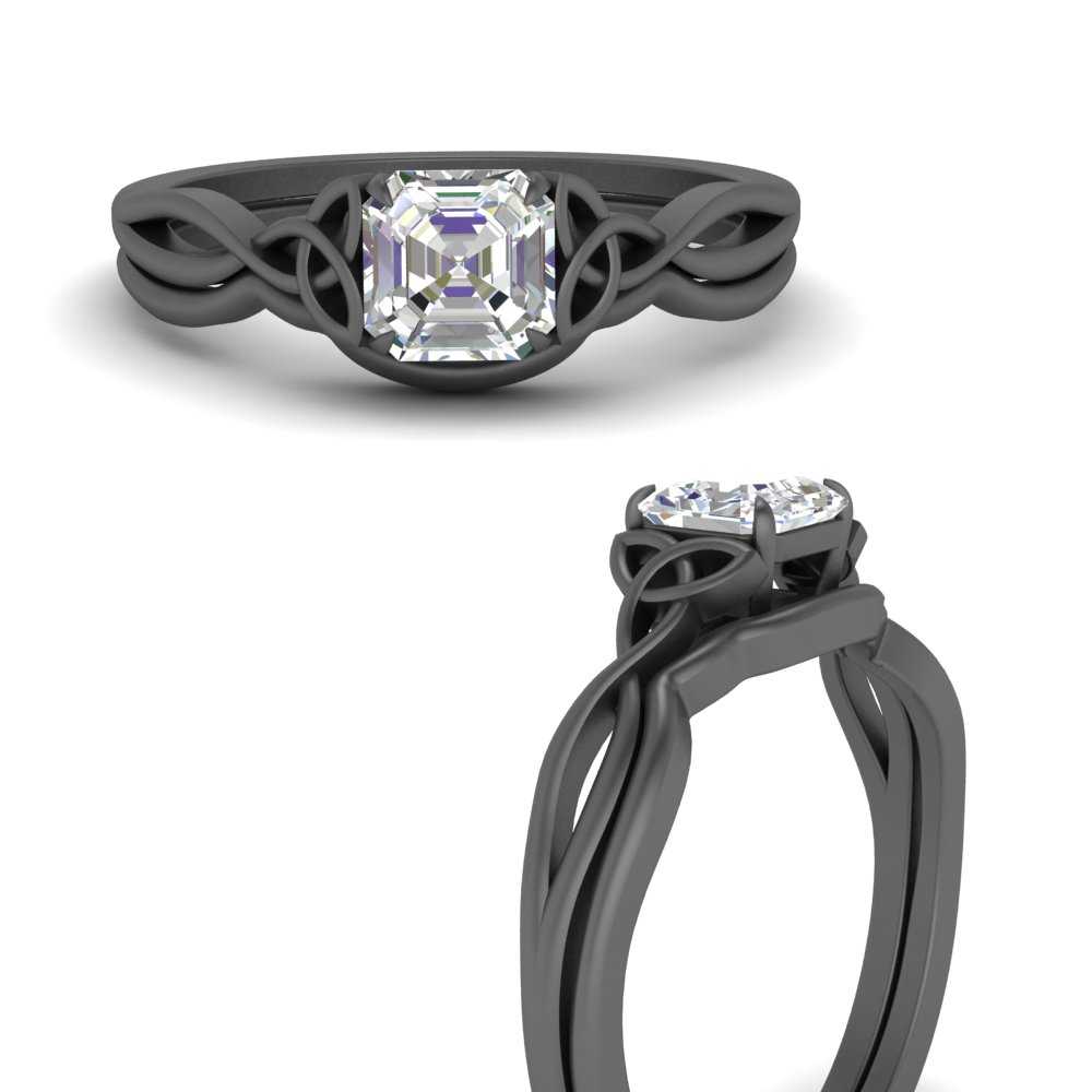 infinity-celtic-asscher-cut-solitaire-wedding-set-in-black-gold-FD9286ASANGLE3-NL-BG-B1?v=1755772230