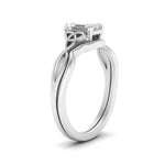 Load image into Gallery viewer, infinity-celtic-emerald-cut-solitaire-wedding-set-in-white-gold-FD9286EMANGLE2-NL-WG-B1?v=1755772242