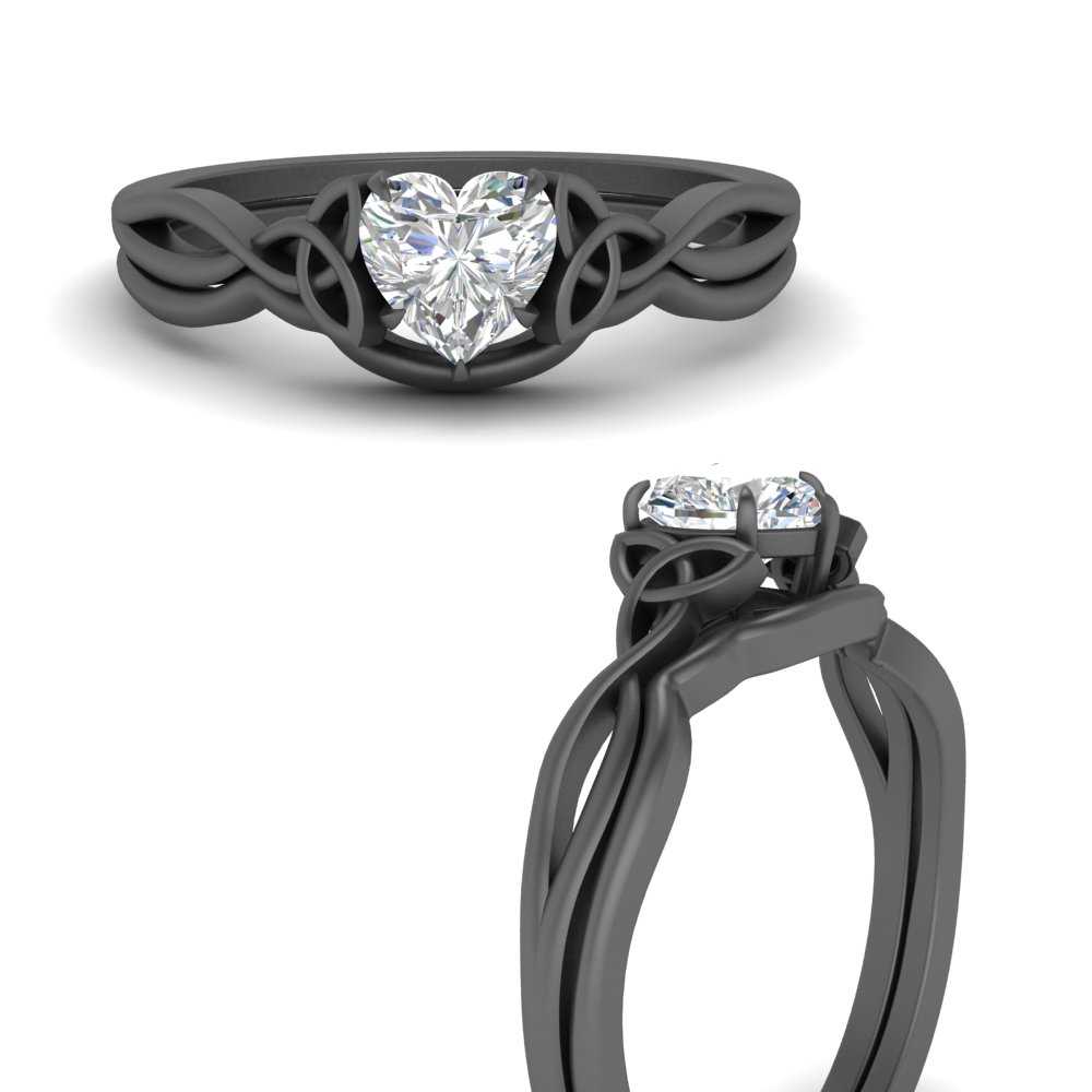 infinity-celtic-heart-shaped-solitaire-wedding-set-in-black-gold-FD9286HTANGLE3-NL-BG-B1?v=1755772247