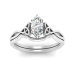 Load image into Gallery viewer, infinity-celtic-marquise-cut-solitaire-wedding-set-in-white-gold-FD9286MQANGLE5-NL-WG-B1?v=1755772251
