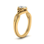 Load image into Gallery viewer, infinity-celtic-oval-shaped-solitaire-wedding-set-in-yellow-gold-FD9286OVANGLE2-NL-YG-B1?v=1755772256
