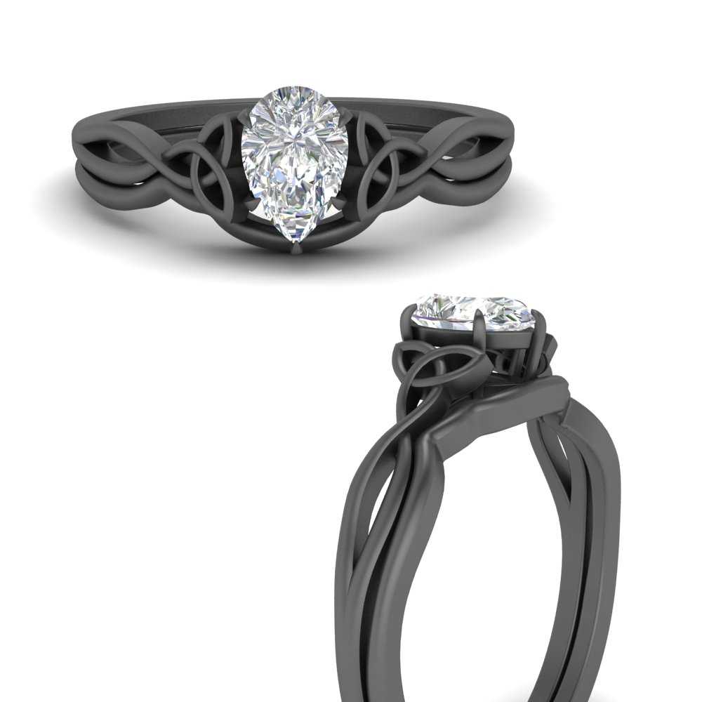 infinity-celtic-pear-shaped-solitaire-wedding-set-in-black-gold-FD9286PEANGLE3-NL-BG-B1?v=1755772261