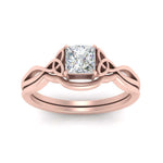 Load image into Gallery viewer, infinity-celtic-princess-cut-solitaire-wedding-set-in-rose-gold-FD9286PRANGLE5-NL-RG-B1?v=1755772266
