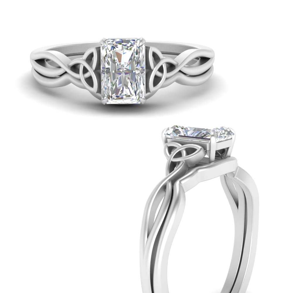 infinity-celtic-radiant-cut-solitaire-wedding-set-in-white-gold-FD9286RAANGLE3-NL-WG-B1?v=1755772270