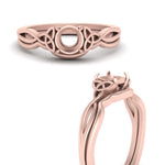 Load image into Gallery viewer, infinity-celtic-semi-mount-solitaire-wedding-set-in-rose-gold-FD9286SMANGLE3-NL-RG-B1?v=1755772370
