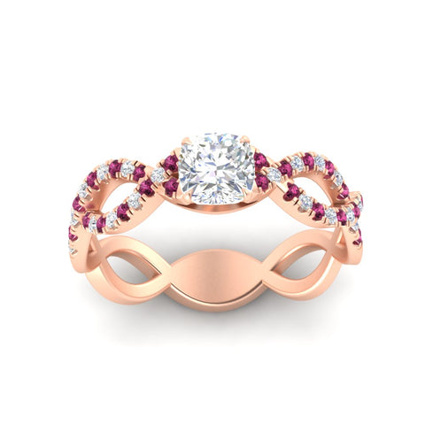 infinity-cushion-cut-twist-diamond-engagement-ring-with-pink-sapphire-in-rose-gold-FD11157CURGSADRPIANGLE3-NL-RG