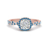 Load image into Gallery viewer, infinity-cushion-halo-diamond-engagement-ring-with-blue-topaz-in-rose-gold-FD9126CURGICBLTO-NL-RG_ccb09361-5a63-4ece-8db4-b76a7e38a04f?v=1757924891