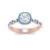 Load image into Gallery viewer, infinity-cushion-halo-diamond-engagement-ring-with-blue-topaz-in-rose-gold-FD9126CURGICBLTOANGLE5-NL-RG_dedfd165-1787-4627-95ad-1955e493060e?v=1757924892