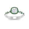 Load image into Gallery viewer, infinity-cushion-halo-diamond-engagement-ring-with-emerald-in-white-gold-FD9126CURGEMGRANGLE5-NL-WG_35d37b90-d330-494d-a448-67a2c82f07e6?v=1757924893
