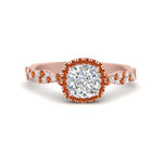 Load image into Gallery viewer, infinity-cushion-halo-diamond-engagement-ring-with-orange-sapphire-in-rose-gold-FD9126CURGSAOR-NL-RG_15513847-8fcd-4188-aaa0-a42d718af63d?v=1757924891
