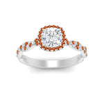 Load image into Gallery viewer, infinity-cushion-halo-diamond-engagement-ring-with-orange-sapphire-in-white-gold-FD9126CURGSAORANGLE5-NL-WG_3fba6cf3-bd2c-4765-bd11-ada73ea0282f?v=1757924891
