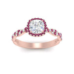 Load image into Gallery viewer, infinity-cushion-halo-diamond-engagement-ring-with-pink-sapphire-in-rose-gold-FD9126CURGSADRPIANGLE5-NL-RG_240a843f-2f33-47fa-af62-629219d767cf?v=1757924891
