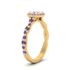 Load image into Gallery viewer, infinity-cushion-halo-diamond-engagement-ring-with-purple-topaz-in-yellow-gold-FD9126CURGVITOANGLE2-NL-YG_88cf8075-a93f-443d-a40c-cc4885610906?v=1757924892