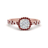 Load image into Gallery viewer, infinity-cushion-halo-diamond-engagement-ring-with-ruby-in-rose-gold-FD9126CURGRUDR-NL-RG_d5c1dbce-cc99-457e-bd77-36066a2a0a91?v=1757924891