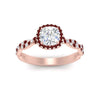 Load image into Gallery viewer, infinity-cushion-halo-diamond-engagement-ring-with-ruby-in-rose-gold-FD9126CURGRUDRANGLE5-NL-RG_56ec6c47-4657-4f22-a80a-81df9d18bf34?v=1757924891