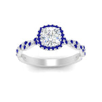 Load image into Gallery viewer, infinity-cushion-halo-diamond-engagement-ring-with-sapphire-in-white-gold-FD9126CURGSABLANGLE5-NL-WG_81e16e19-06ae-4a26-b8cf-c72d5bd46b07?v=1757924891
