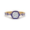 Load image into Gallery viewer, infinity-cushion-halo-diamond-engagement-ring-with-sapphire-in-yellow-gold-FD9126CURGSABL-NL-YG_9292b68b-4b9a-4a61-8ce1-83fd98fbd33b?v=1757924891