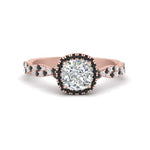 Load image into Gallery viewer, infinity-cushion-halo-engagement-ring-with-black-diamond-in-rose-gold-FD9126CURGBLACK-NL-RG_6b89f254-2428-4467-8863-1502d0602597?v=1757924891

