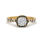 Load image into Gallery viewer, infinity-cushion-halo-engagement-ring-with-black-diamond-in-yellow-gold-FD9126CURGBLACK-NL-YG_1b1eba05-b397-47e2-a6df-1e2191c64098?v=1757924892
