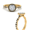 Load image into Gallery viewer, infinity-cushion-halo-engagement-ring-with-black-diamond-in-yellow-gold-FD9126CURGBLACKANGLE3-NL-YG_9058e6a1-3721-40c8-984a-97a5268b7bbd?v=1757924891