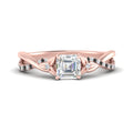Thumbnail 85 - infinity-daisy-floral-asscher-cut-black-diamond-engagement-ring-in-rose-gold-FD9986ASRGBLACK-NL-RG