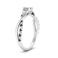 Thumbnail 84 - infinity-daisy-floral-asscher-cut-black-diamond-engagement-ring-in-white-gold-FD9986ASRGBLACK-NL-WG