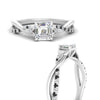 Load image into Gallery viewer, infinity-daisy-floral-asscher-cut-black-diamond-engagement-ring-in-white-gold-FD9986ASRGBLACK-NL-WG