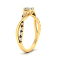 Thumbnail 80 - infinity-daisy-floral-asscher-cut-black-diamond-engagement-ring-in-yellow-gold-FD9986ASRGBLACK-NL-YG