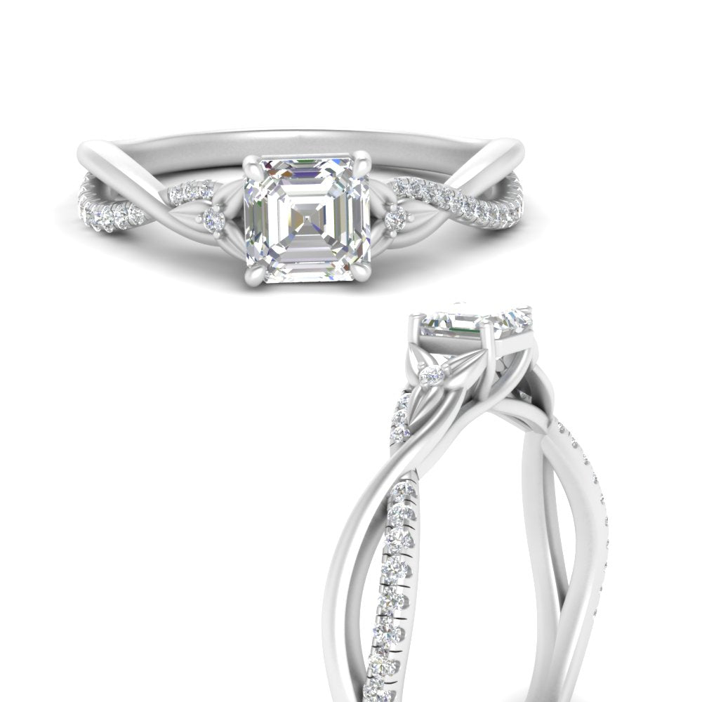 infinity-daisy-floral-asscher-cut-diamond-engagement-ring-in-white-gold-FD9986ASR-NL-WG