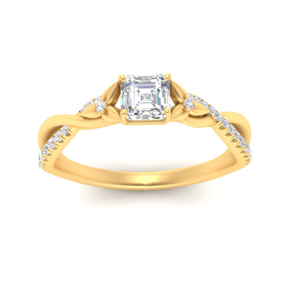 infinity-daisy-floral-asscher-cut-diamond-engagement-ring-in-yellow-gold-FD9986ASR-NL-YG