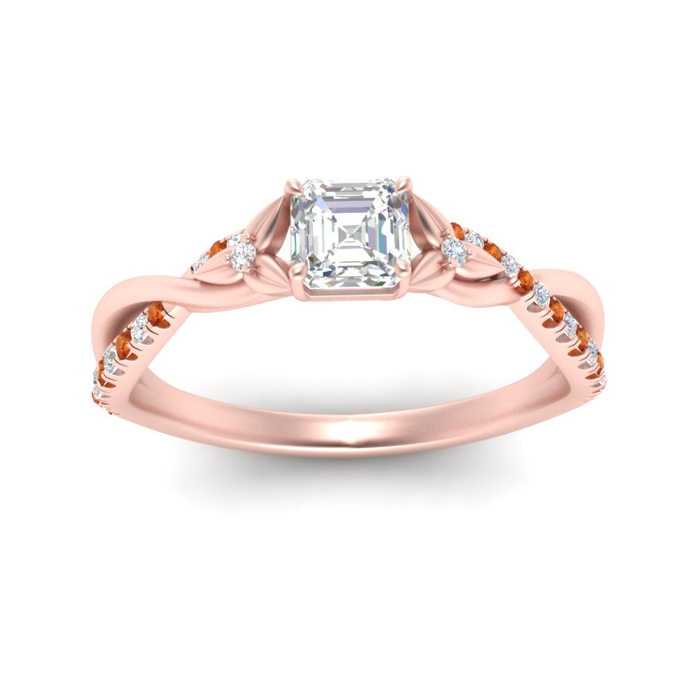 infinity-daisy-floral-asscher-cut-orange-sapphire-engagement-ring-in-rose-gold-FD9986ASRGSAOR-NL-RG