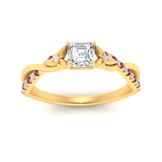 infinity-daisy-floral-asscher-cut-pink-sapphire-engagement-ring-in-yellow-gold-FD9986ASRGSADRPI-NL-YG