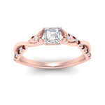 Load image into Gallery viewer, infinity-daisy-floral-asscher-cut-ruby-engagement-ring-in-rose-gold-FD9986ASRGRUDR-NL-RG
