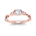 Thumbnail 75 - infinity-daisy-floral-asscher-cut-ruby-engagement-ring-in-rose-gold-FD9986ASRGRUDR-NL-RG